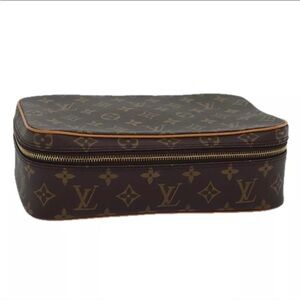Louis Vuitton Brown Monogram cosmetic Bag